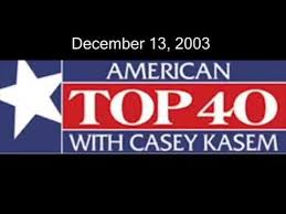 American Top 40 December 13 2003 Casey Kasem