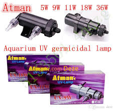 2020 New Atman 5 36w 8000l H Aquarium Pond Uv Sterilizer Lamp Fish Tank Filter Ultraviolet Clarifier Light From Deze 86 29 Dhgate Com