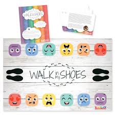 walk in my shoes mat with activities
