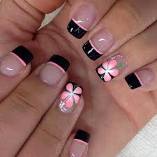 Check out our flower nail art selection for the very best in unique or custom, handmade pieces from our craft supplies & tools shops. 25 Delicate Flower Nail Designs Adding Lovely Blooms To Your Fingertips Nails Nagel Nageldesign Fingernagel