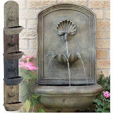Outdoor Wall Mounted Water Features