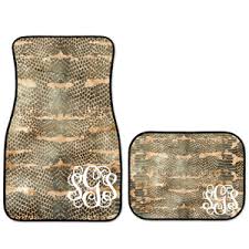 monogrammed personalized car mats