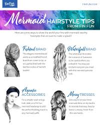 This mermaid tail braid hairstyle is perfect for summer even though summer is no where near. Mermaid Hairstyle Tips From Fin Fun
