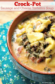 sausage cheese tortellini soup