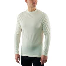 Woolx Mens Long Sleeve Merino Base Camp Ls Wool T Shirt
