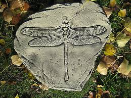 Ammonite Dragonfly Stepping Stone