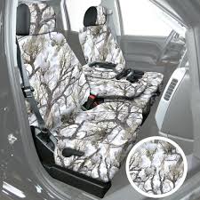Snow Camo Custom Seat Covers