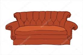 friends sofa stock vector by