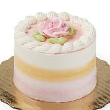 mini vanilla ercream iced cake