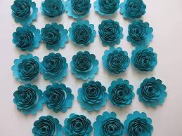 Blue aesthetic glass shades of teal glass fireplace favorite color color tiffany blue crystals color textures. Home Decor Set Of 24 Dark Teal Blue Carnations 1 5 Turquoise Paper Flowers 3d Table Runner Scatter Millinery Card Making Artificial Flora