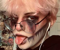 scary edgy makeup again makeup amino