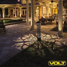 Volt Lighting Announces New Line Of Outdoor Decorative Led Bollard Lights Affordable Illuminated Towers Designed To Project Compelling Patterns Of Light And Shadow