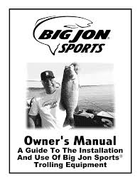 Big Jon Sports Big Water Owner S Manual Manualzz Com