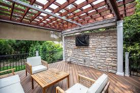 California Custom Decks Cedar Pergola