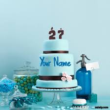 birthday cake with name free