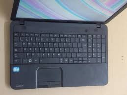 Buy a new keyboard for your laptop from toshiba or ebay and follow the instructions included, or on youtube on how to do it. Toshiba Satellite C850 Keyboard Replacement Ifixit Repair Guide