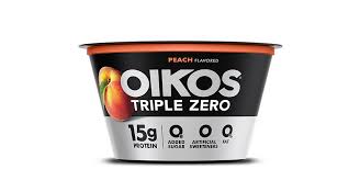peach oikos triple zero high protein
