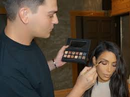 kim kardashian west s makeup artist