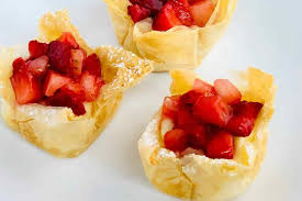 Phyllo dough makes the perfect pizza crust. Mini Strawberry Cheesecake Cups The Sum Of All Sweets