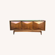 The reversible chaise allows it to be positioned on the right or left to flow with your living room. Mid Century Diamond Front Lowboy Dresser Aptdeco