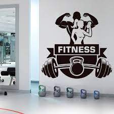 Fitness Gym Club Decor Gym Wall Decal