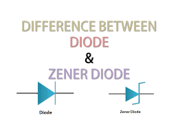 Difference Between Diode And Zener Diode Learn Fast 2019