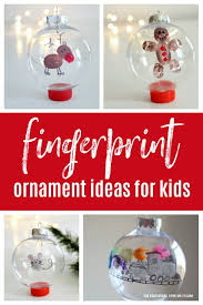 Fingerprint Ornament Ideas For Kids