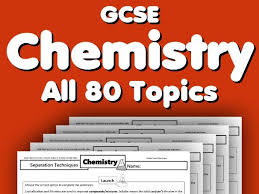 Gcse Chemistry Aqa Rocketsheets