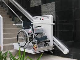 commercial wheelchair lift exterior