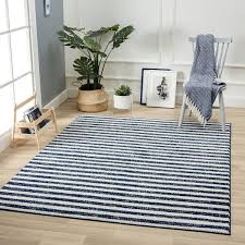 moroccan area rugs navy striped modern