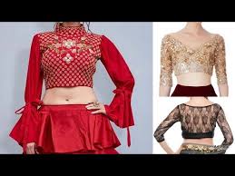 latest party wear blouse designs for
