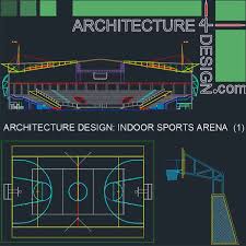 arena architecture design autocad