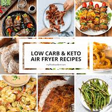 low carb and keto air fryer recipes