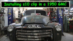 installing chevy s10 clip into a 1950