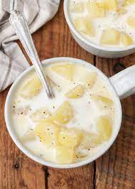 old fashioned potato soup barefeet in