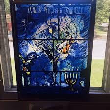 Marc Chagall Stained Glass Panel For