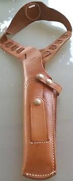 Vintage H H Heiser 916 Revolver Leather Holster Case