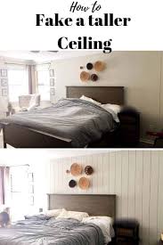 easiest trick to make ceilings look taller