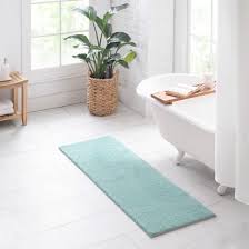 better homes gardens ultra soft polyester bath runner rug aquifer 20 x 60 in