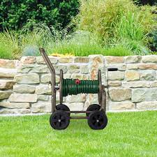 Relaxdays Hose Reel Cart Xl Mobile