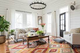 Discover your style @ american blinds! Magnolia Home By Joanna Gaines Rustic Living Room Dallas By Rugs Done Right Houzz