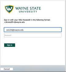 wayne state email on my macos x