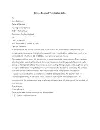 contract termination letter format