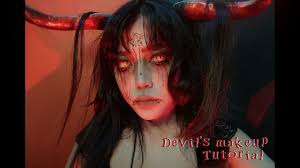 devil makeup tutorial halloween makeup