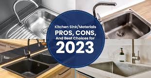 kitchen sink materials pros cons