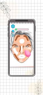 face chart makeup guru im app