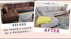 how to reupholster a couch taking a
