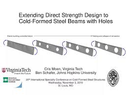 cold formed steel beams