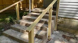Simple Exterior Handrail (for Less Than $100) : 6 Steps (with Pictures) -  Instructables