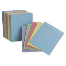 Oxford Half Size Index Cards 3 X 2 5 Ruled Assorted Colors 200 Pack 10010ee